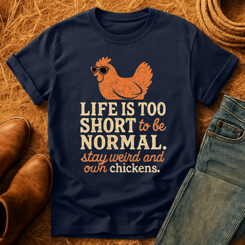 Stay Weird & Own Chickens T-Shirt