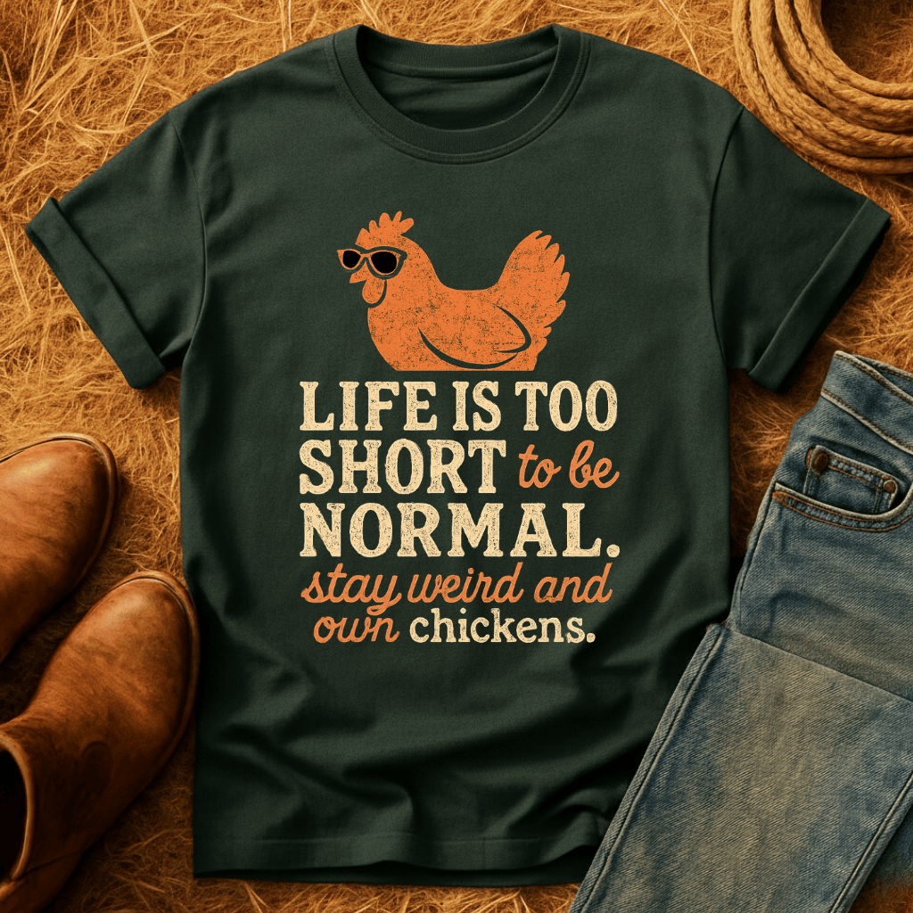 Stay Weird & Own Chickens T-Shirt