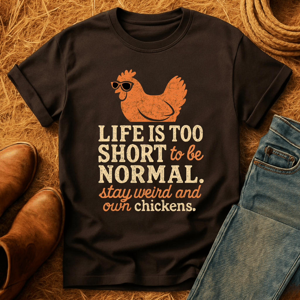 Stay Weird & Own Chickens T-Shirt