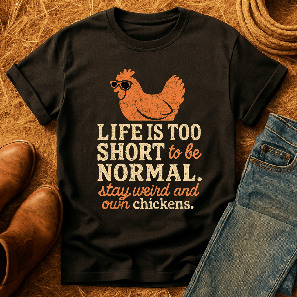 Stay Weird & Own Chickens T-Shirt
