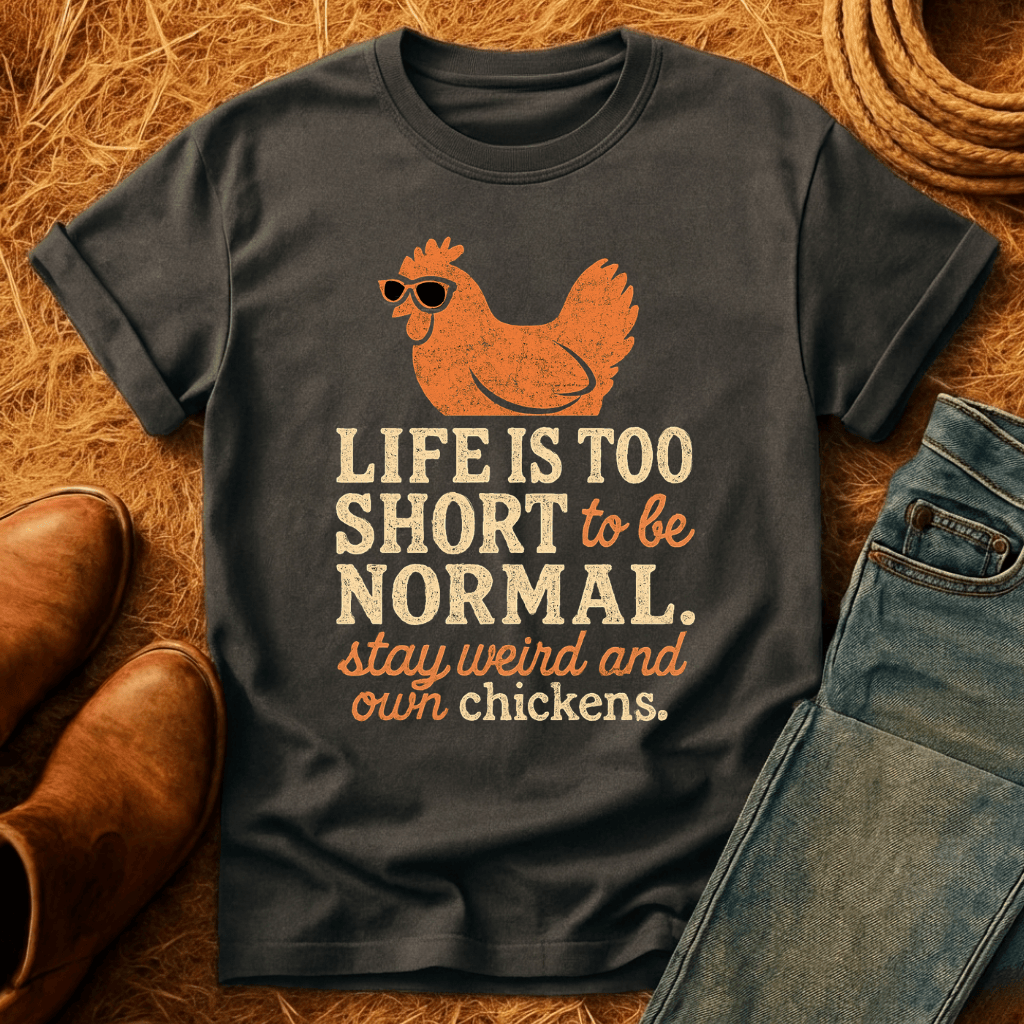 Stay Weird & Own Chickens T-Shirt