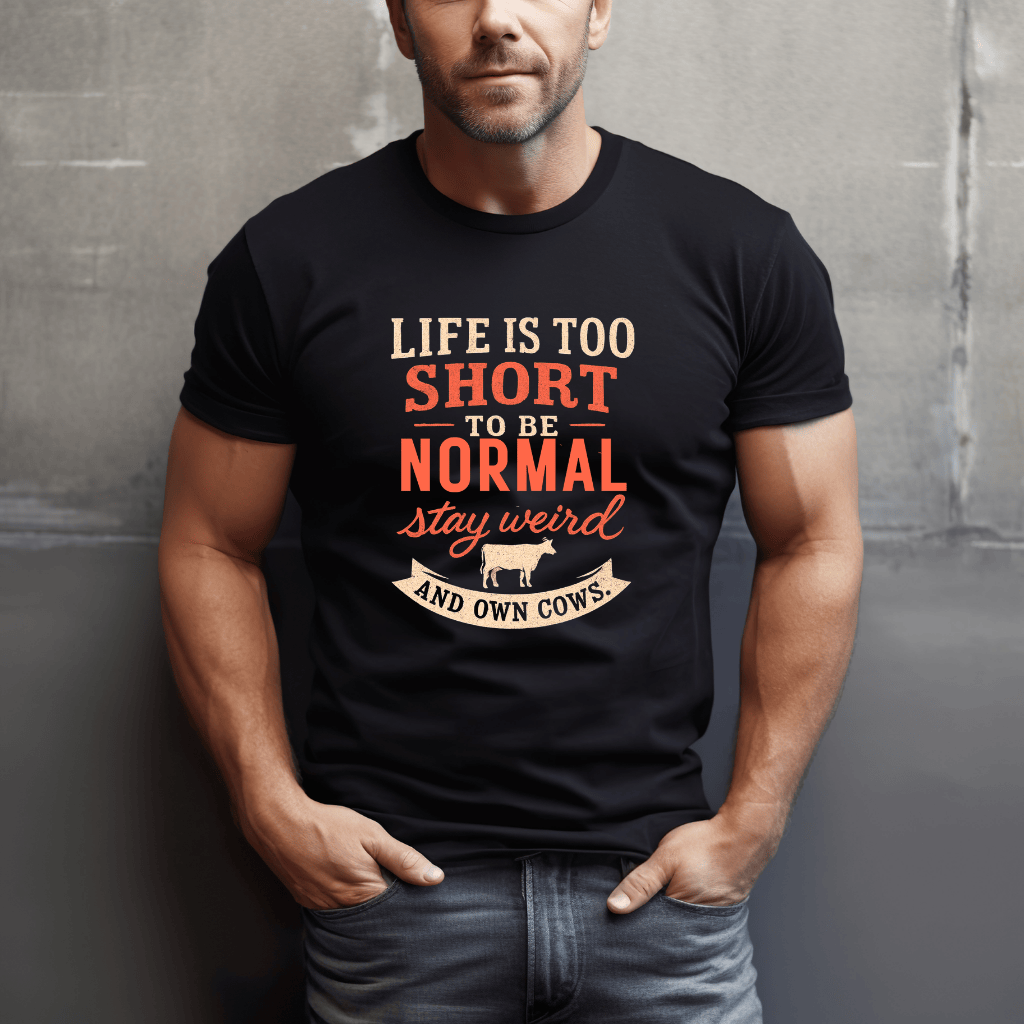 Stay Weird, Own Cows T-Shirt