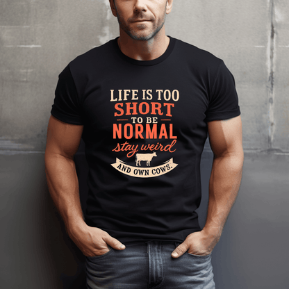Stay Weird, Own Cows T-Shirt