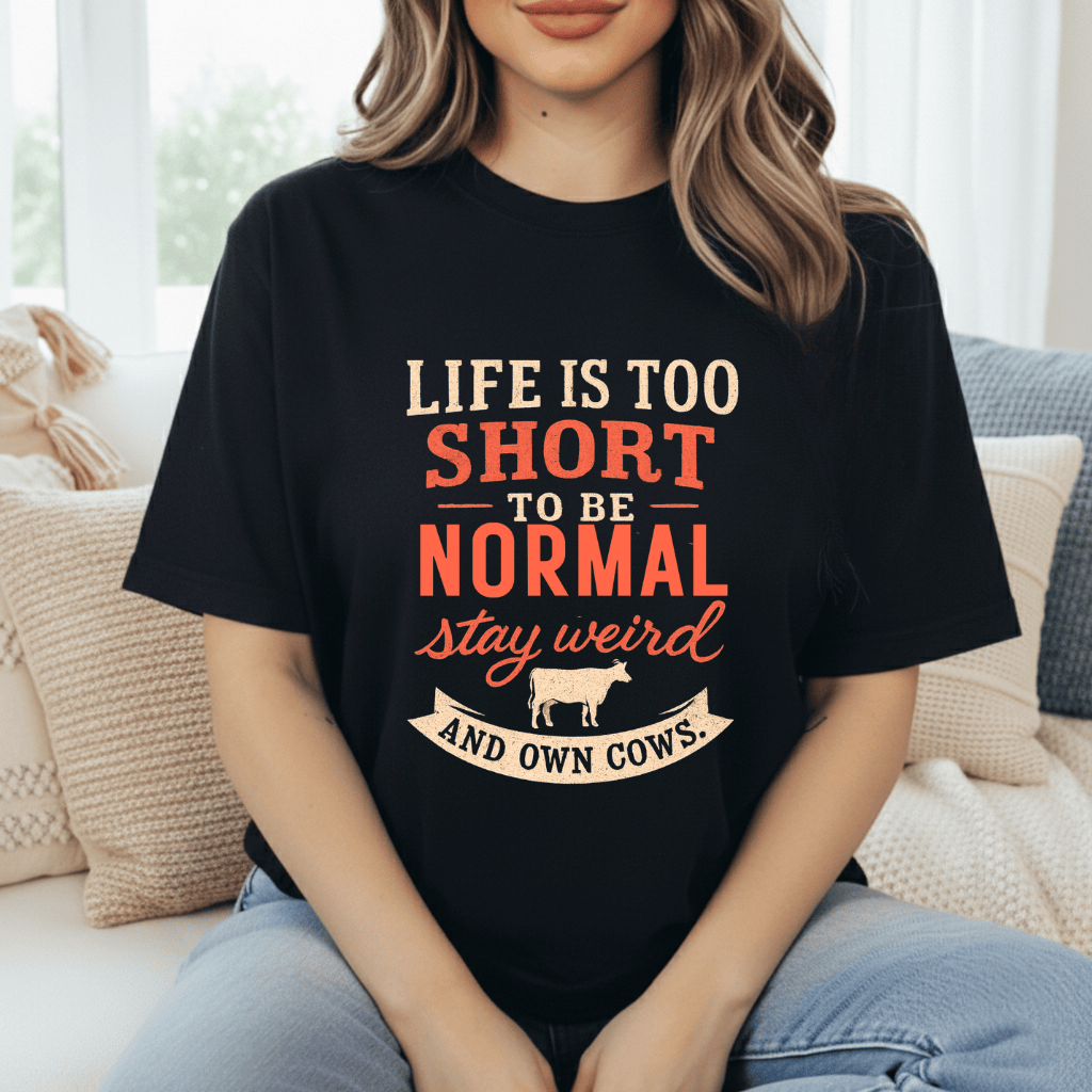 Stay Weird, Own Cows T-Shirt
