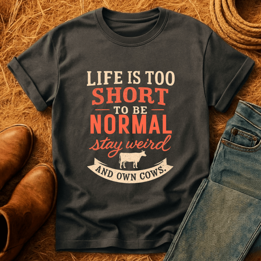 Stay Weird, Own Cows T-Shirt