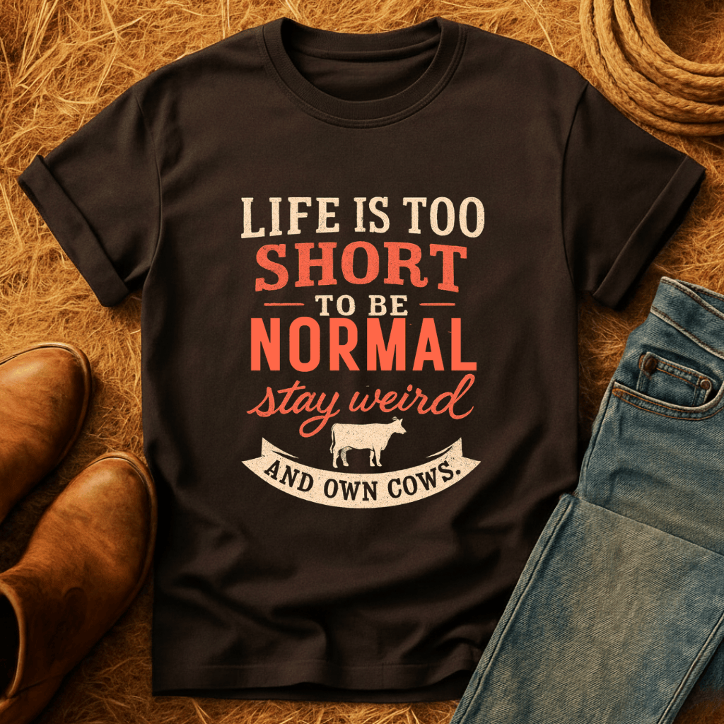 Stay Weird, Own Cows T-Shirt