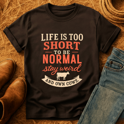 Stay Weird, Own Cows T-Shirt