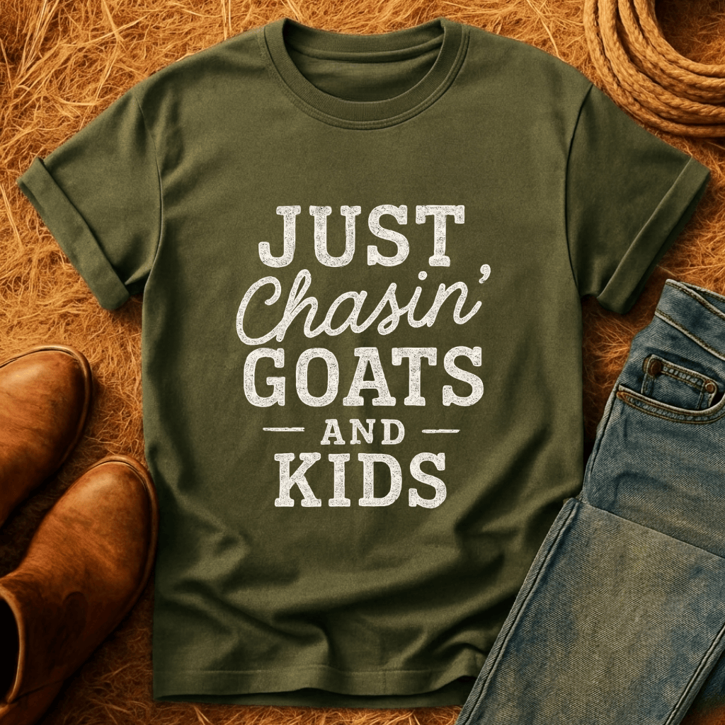 Chasin Goats & Kids T-Shirt