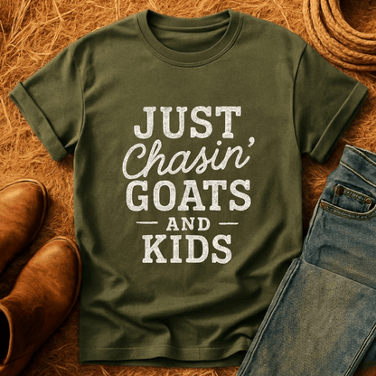 Chasin Goats & Kids T-Shirt