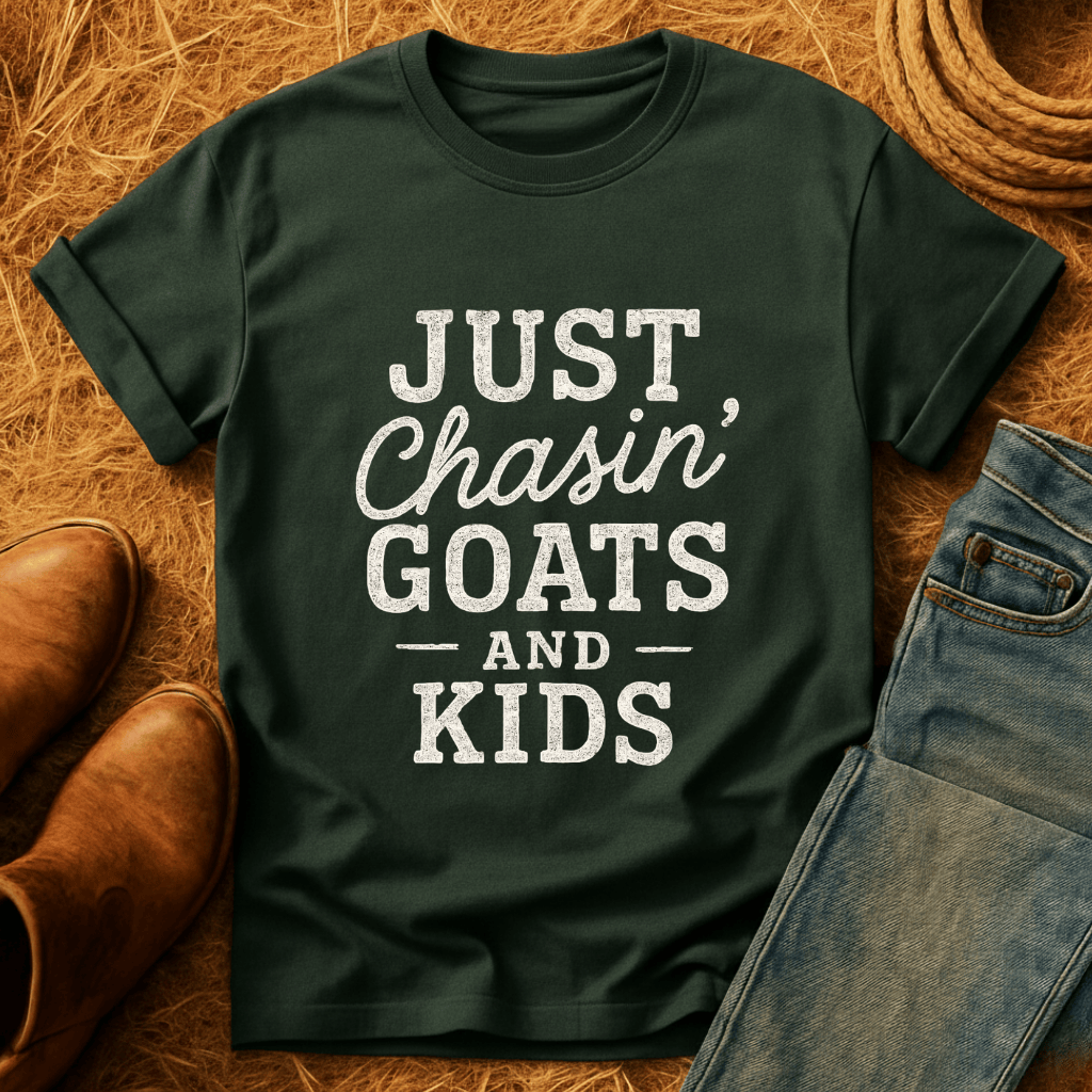 Chasin Goats & Kids T-Shirt