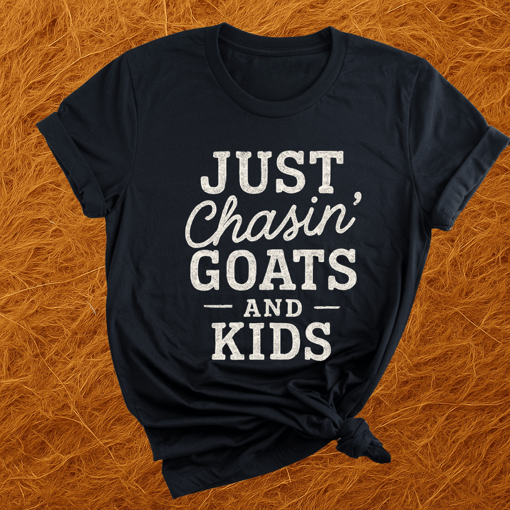Chasin Goats & Kids T-Shirt