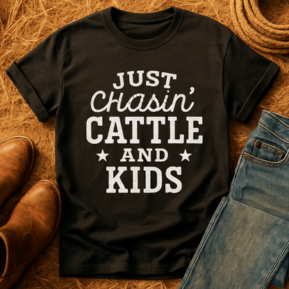Chasin Cattle & Kids T-Shirt
