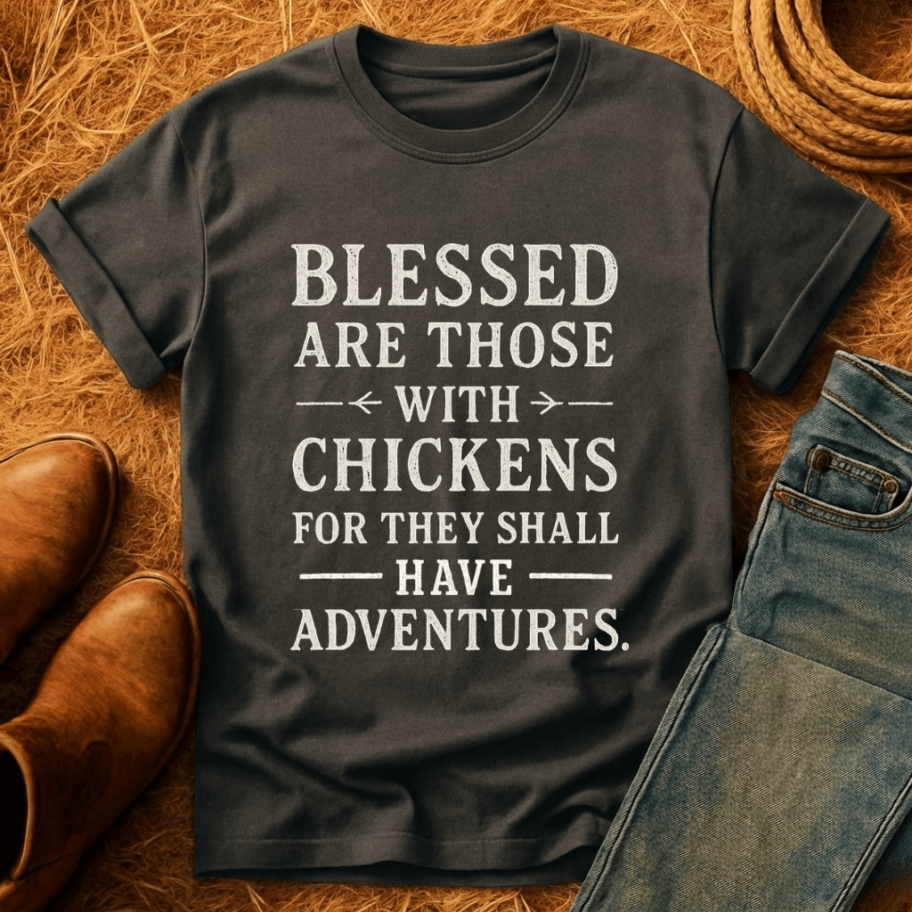 Blessed Are Those With Chickens T-Shirt