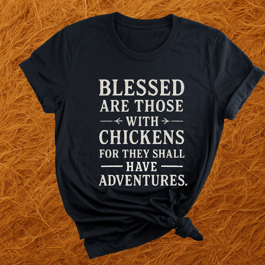 Blessed Are Those With Chickens T-Shirt