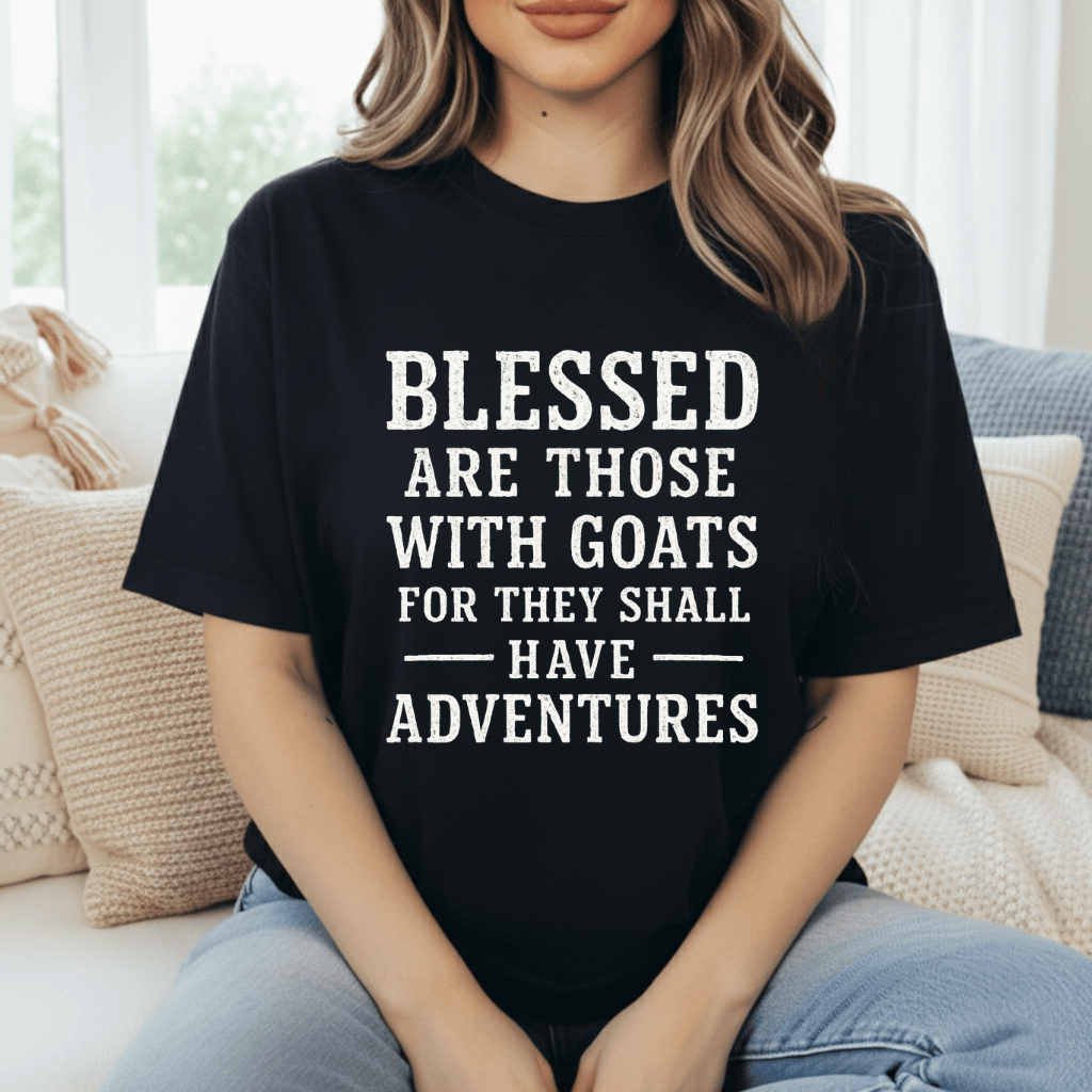 Blessed Are Those With Goats T-Shirt