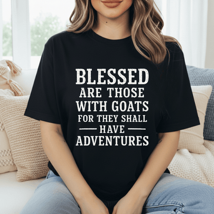 Blessed Are Those With Goats T-Shirt