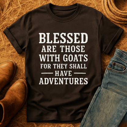 Blessed Are Those With Goats T-Shirt