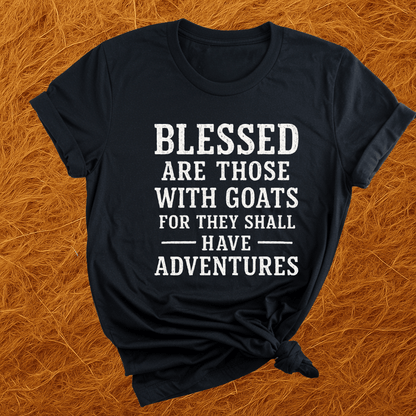 Blessed Are Those With Goats T-Shirt