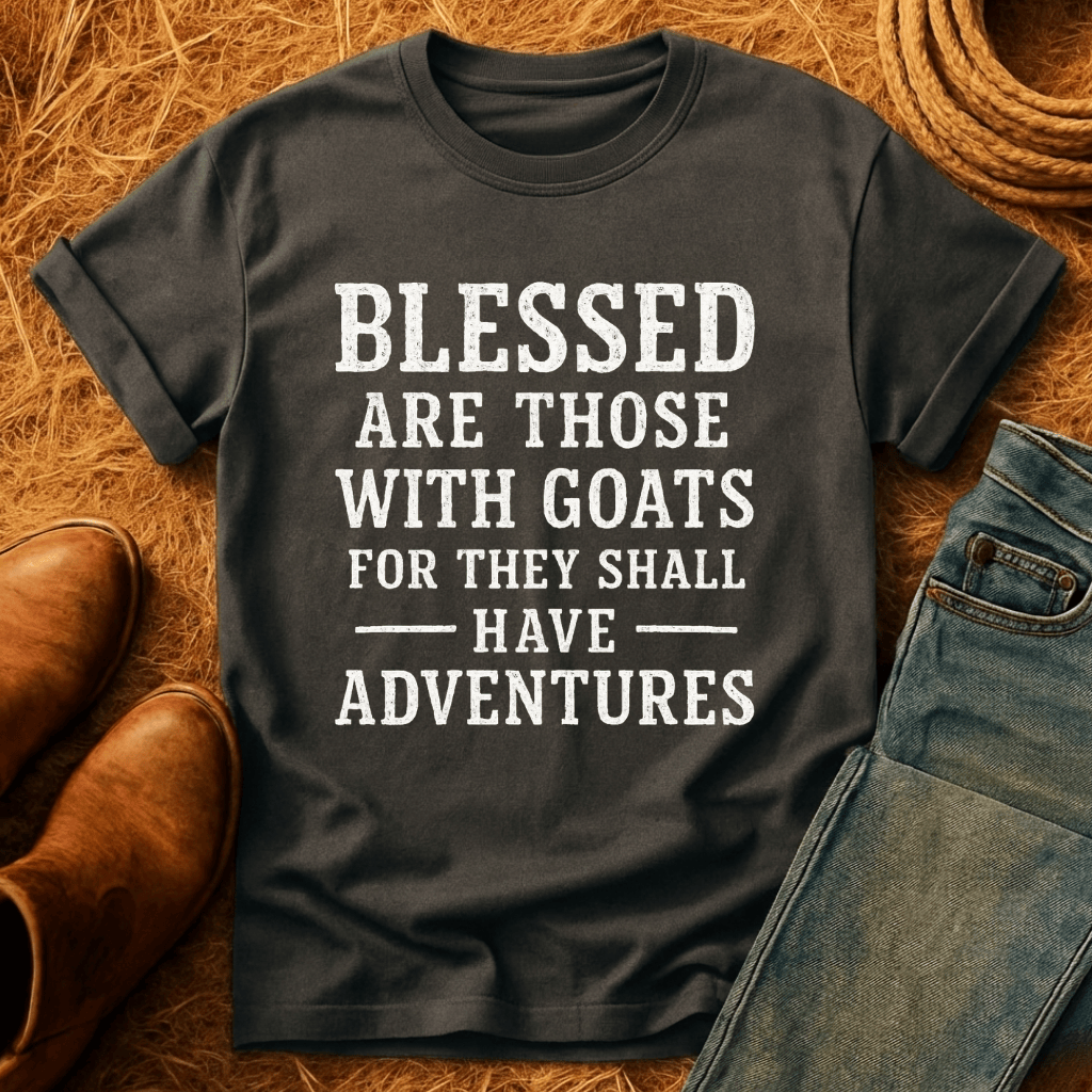 Blessed Are Those With Goats T-Shirt