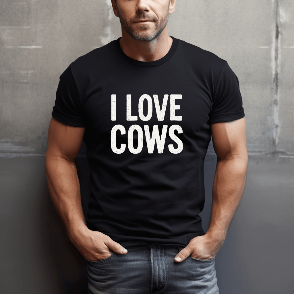 I Love Cows T-Shirt