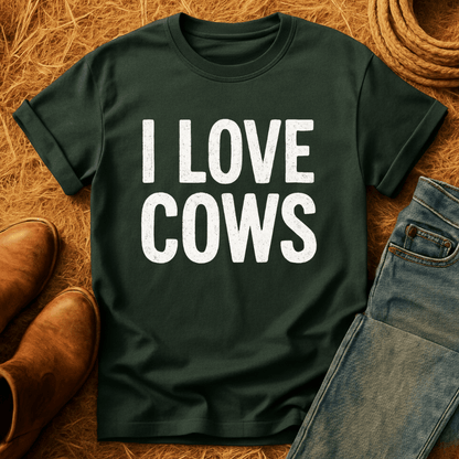 I Love Cows T-Shirt