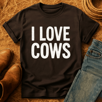I Love Cows T-Shirt