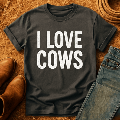 I Love Cows T-Shirt