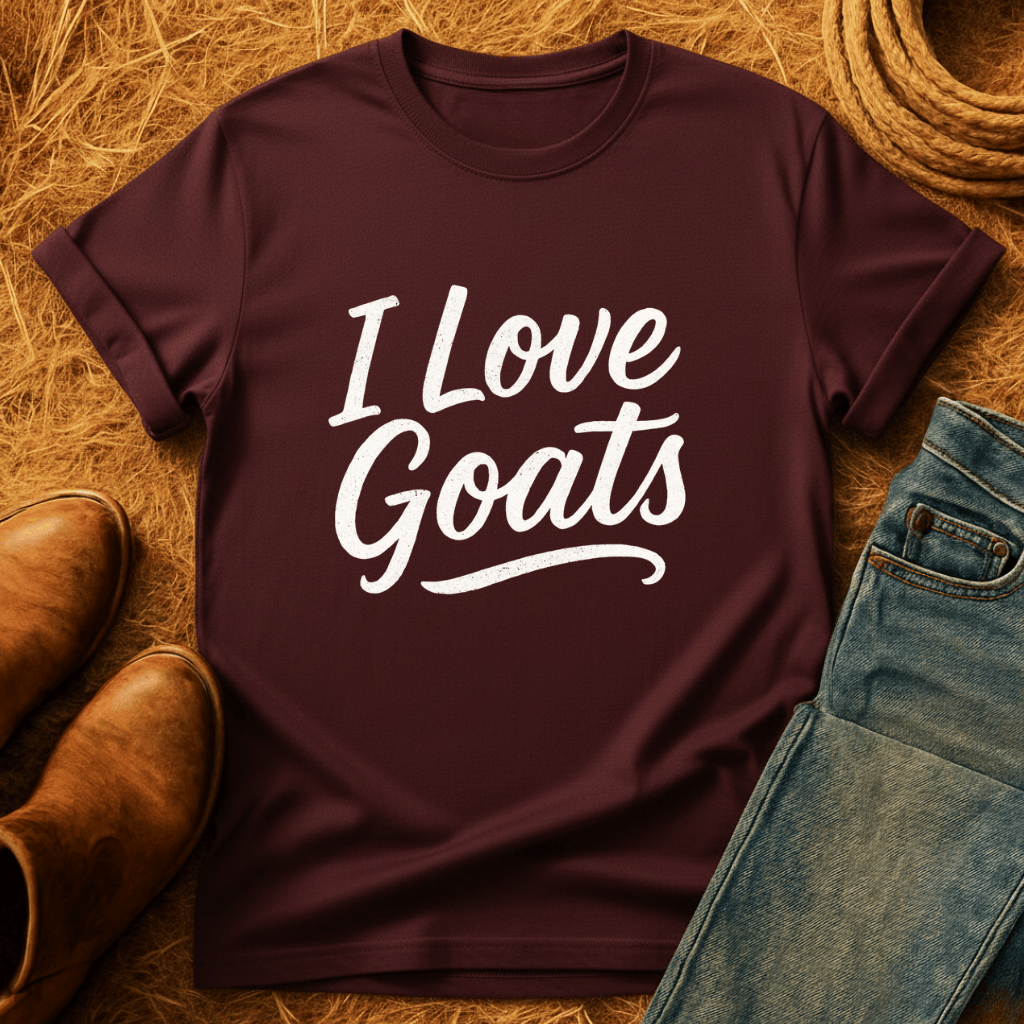I Love Goats T-Shirt