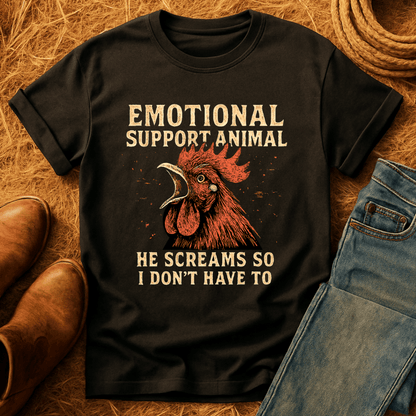 Emotional Support Chicken T-Shirt