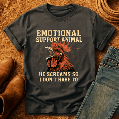 Emotional Support Chicken T-Shirt