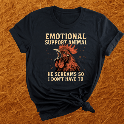 Emotional Support Chicken T-Shirt