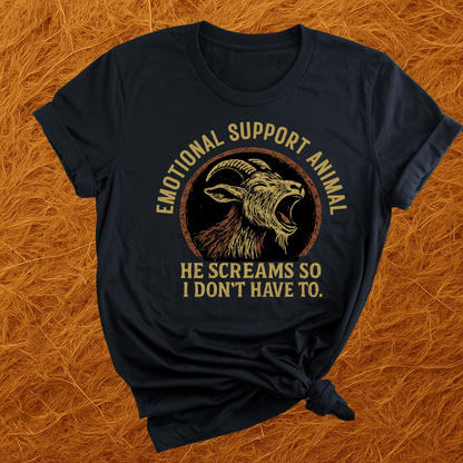 Emotional Support Goat T-Shirt