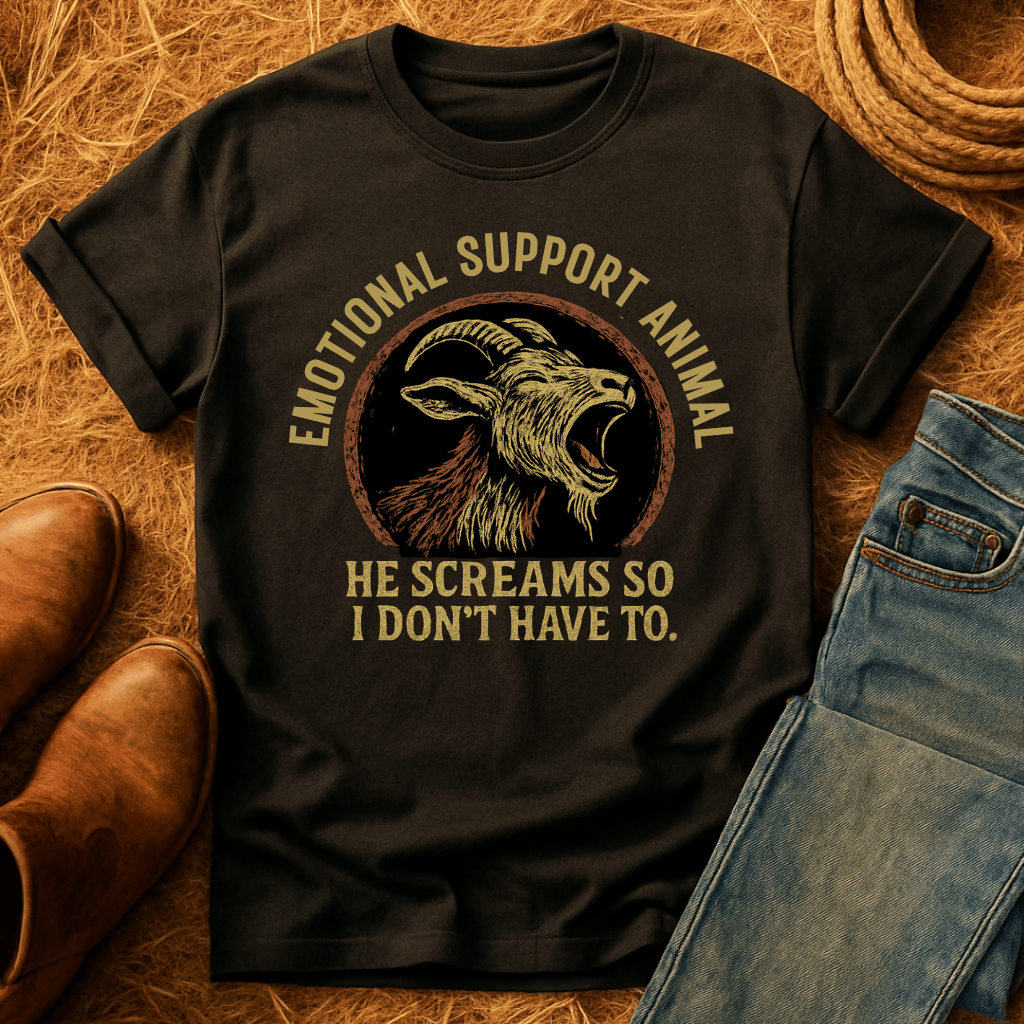 Emotional Support Goat T-Shirt