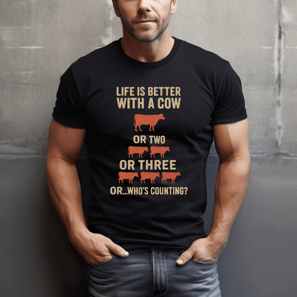 Life's Better With Cows T-Shirt