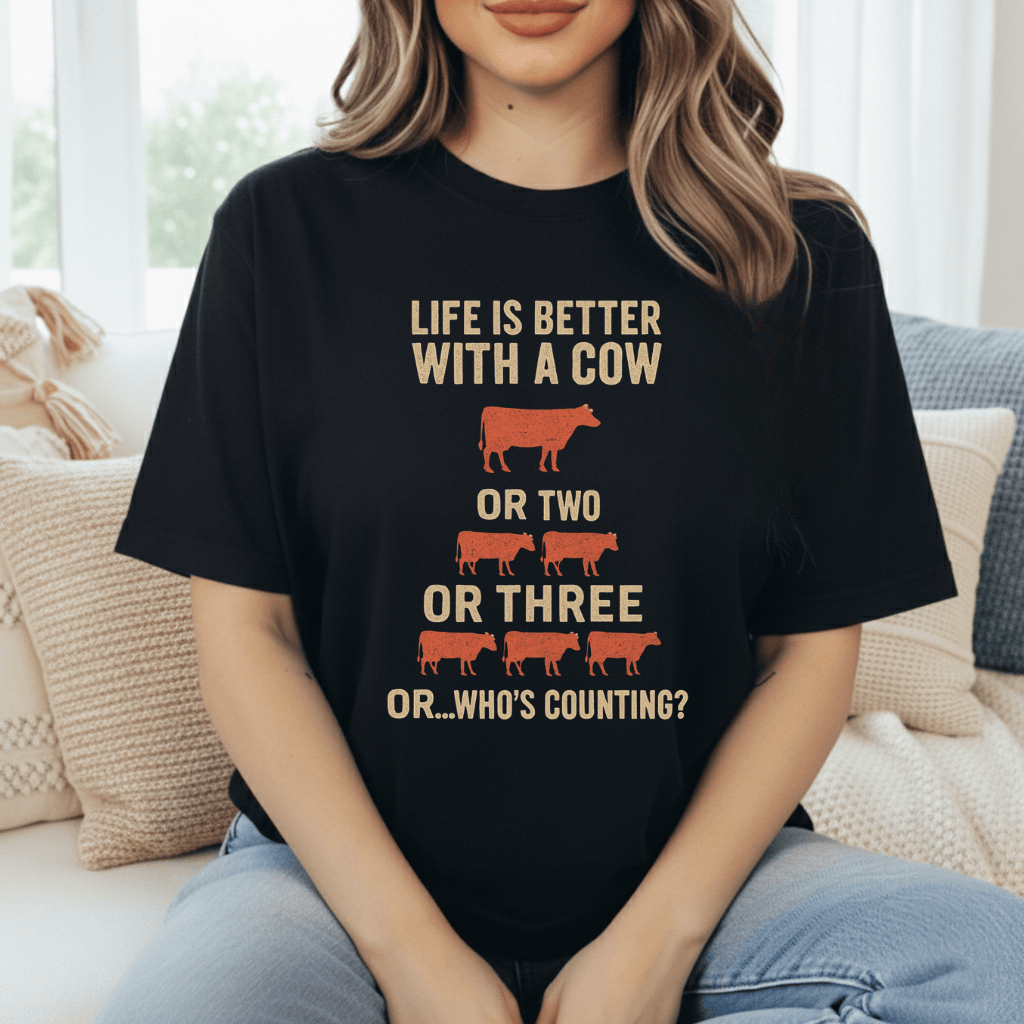 Life's Better With Cows T-Shirt