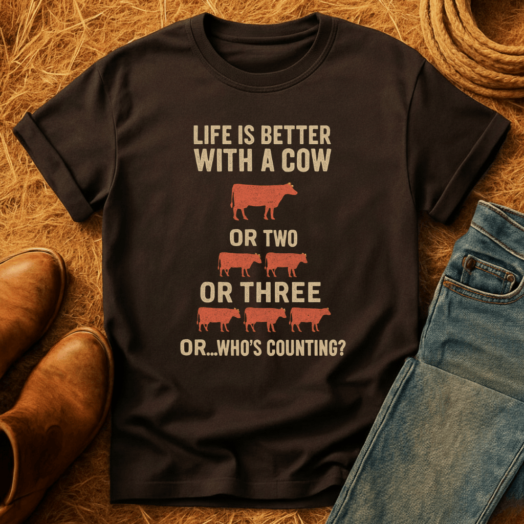 Life's Better With Cows T-Shirt
