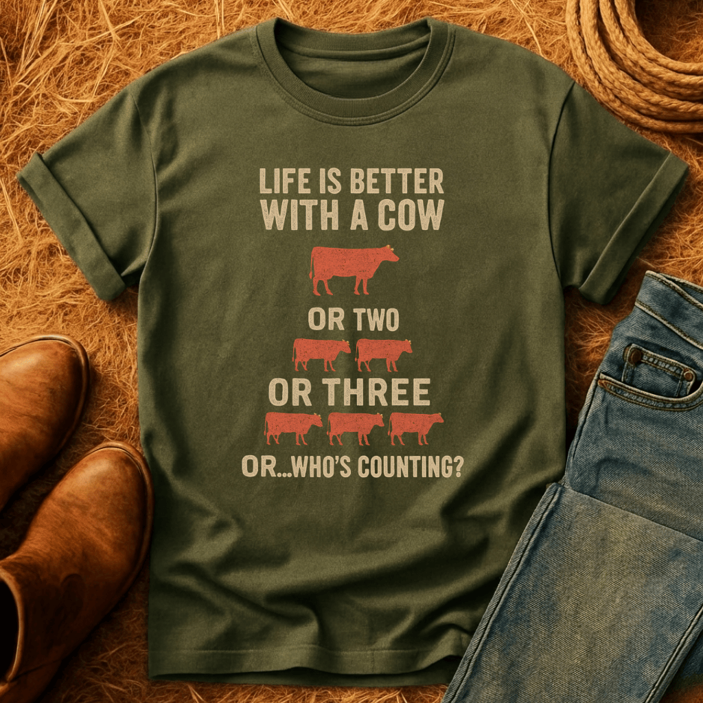 Life's Better With Cows T-Shirt