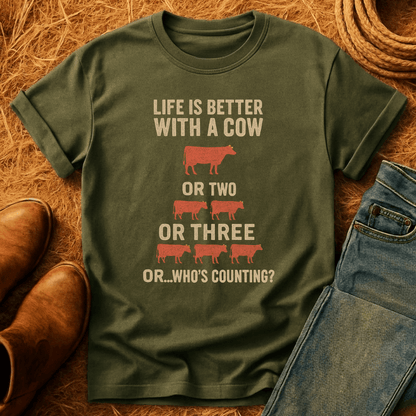 Life's Better With Cows T-Shirt