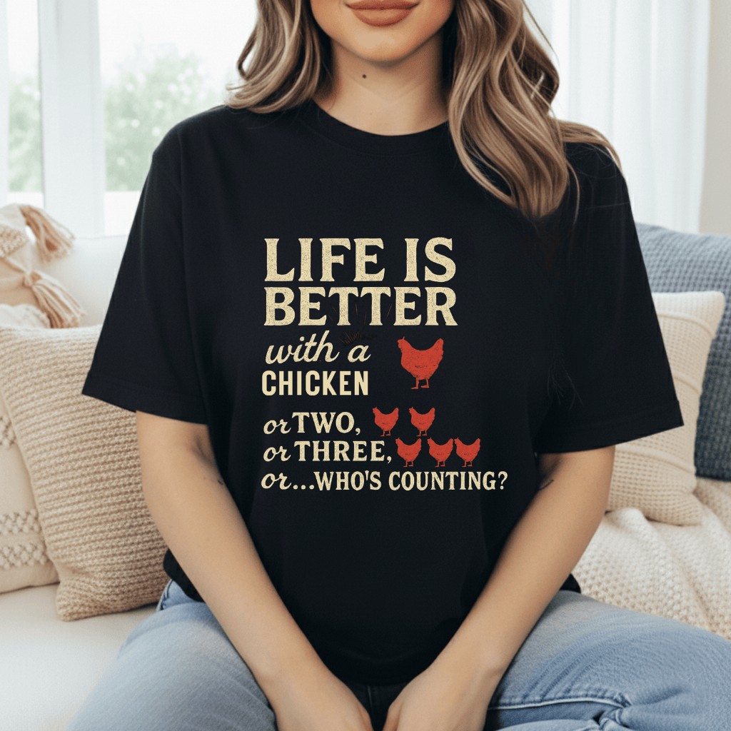 Life's Better With Chickens T-Shirt