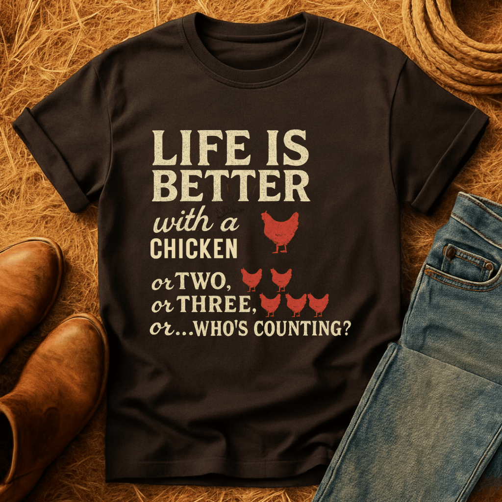 Life's Better With Chickens T-Shirt