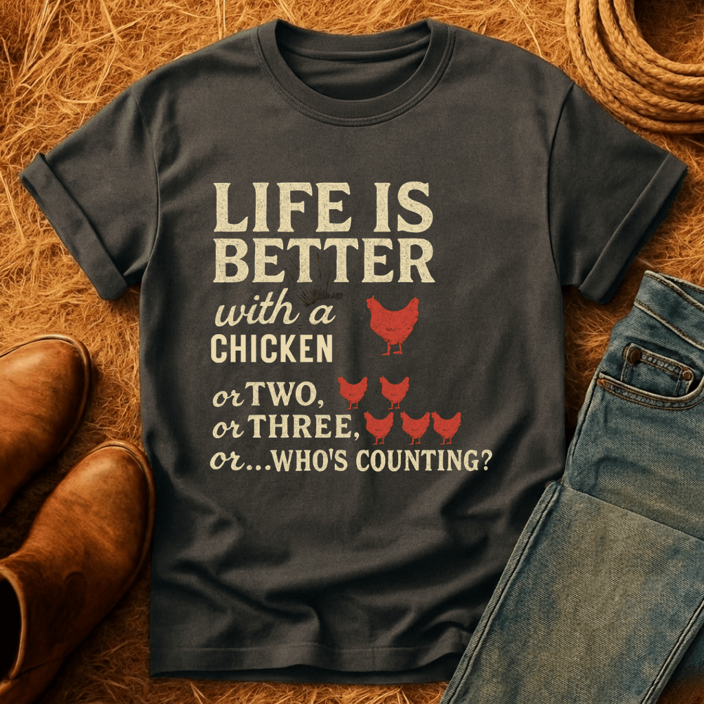 Life's Better With Chickens T-Shirt