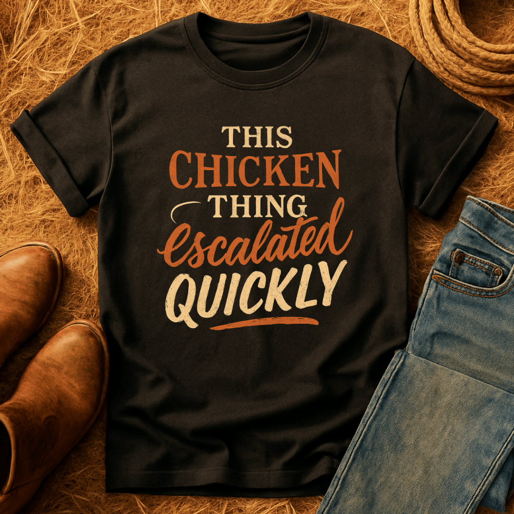 Chicken Thing Escalated Quickly T-Shirt