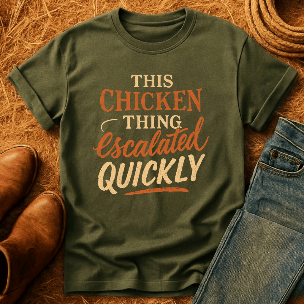 Chicken Thing Escalated Quickly T-Shirt