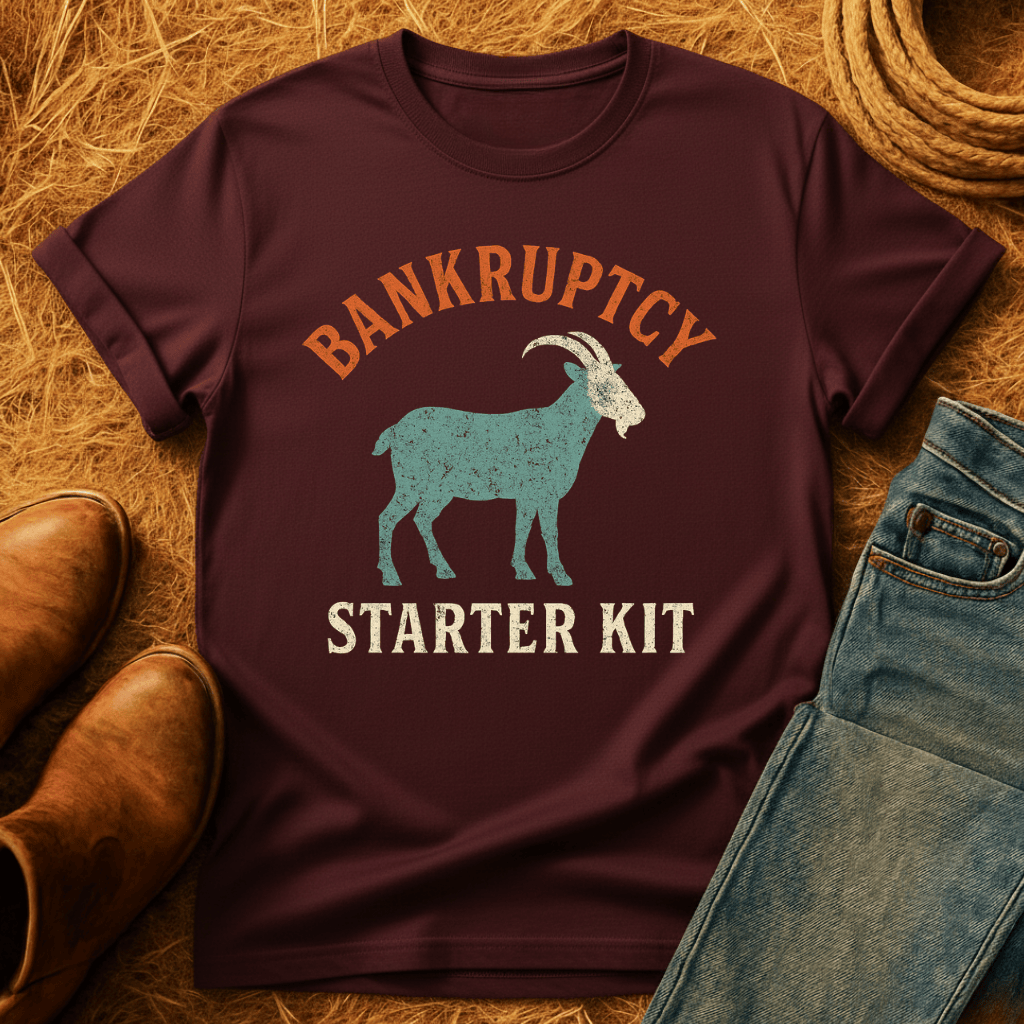 Goats: Bankruptcy Starter Kit T-Shirt