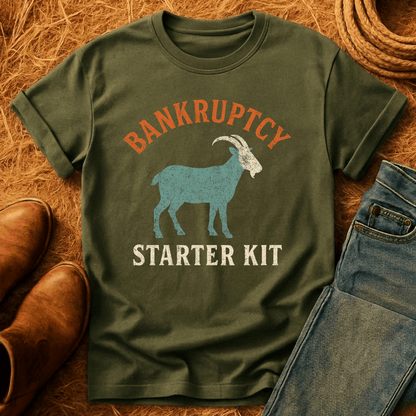 Goats: Bankruptcy Starter Kit T-Shirt
