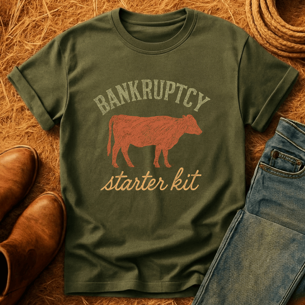 Cows: Bankruptcy Starter Kit T-Shirt