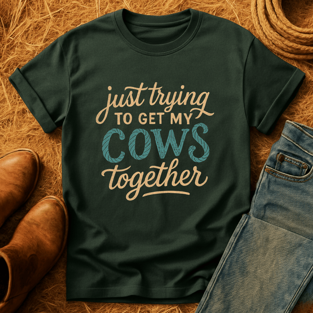 Getting My Cows Together T-Shirt
