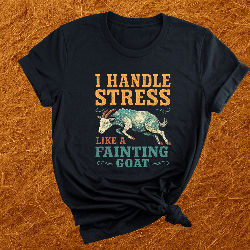 Handle Stress Like Fainting Goat T-Shirt