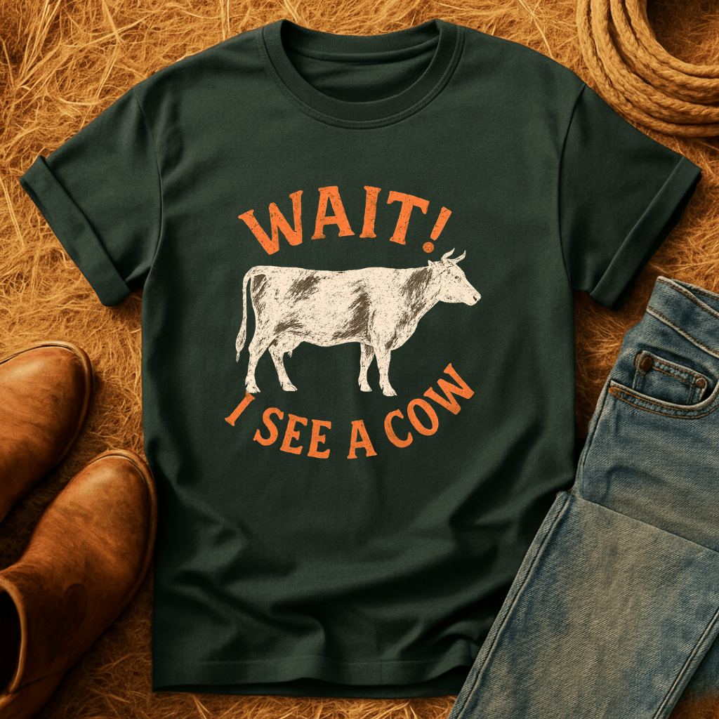 I See A Cow T-Shirt