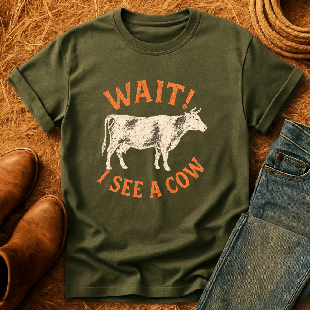 I See A Cow T-Shirt